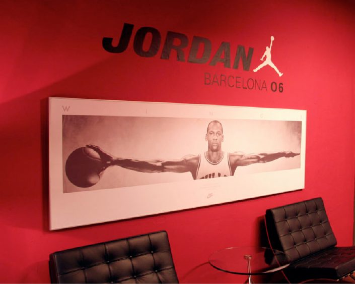 AIR JORDAN EXHIBITION AT NIKE BRANDSPACE
