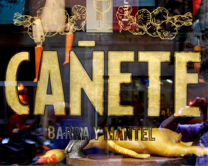 BAR CAÑETE SIGNS